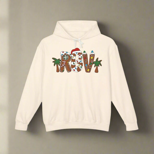 Unisex Lightweight Hoodie - Gingerbread edition